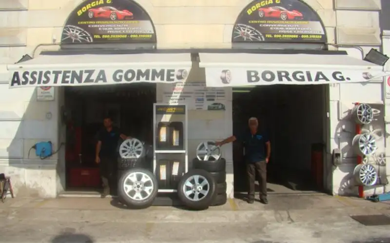 Foto dell'officina Pneumatici Borgia