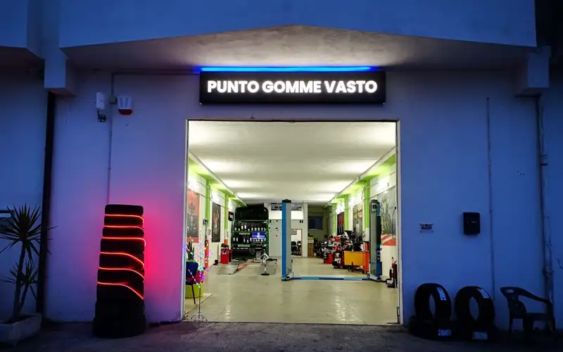 Foto dell'officina Punto Gomme Vasto S.r.l.s.