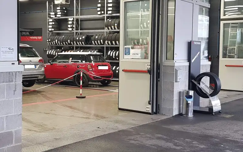 Foto dell'officina Vinicio Gomme di Lucia Pezzati Sas